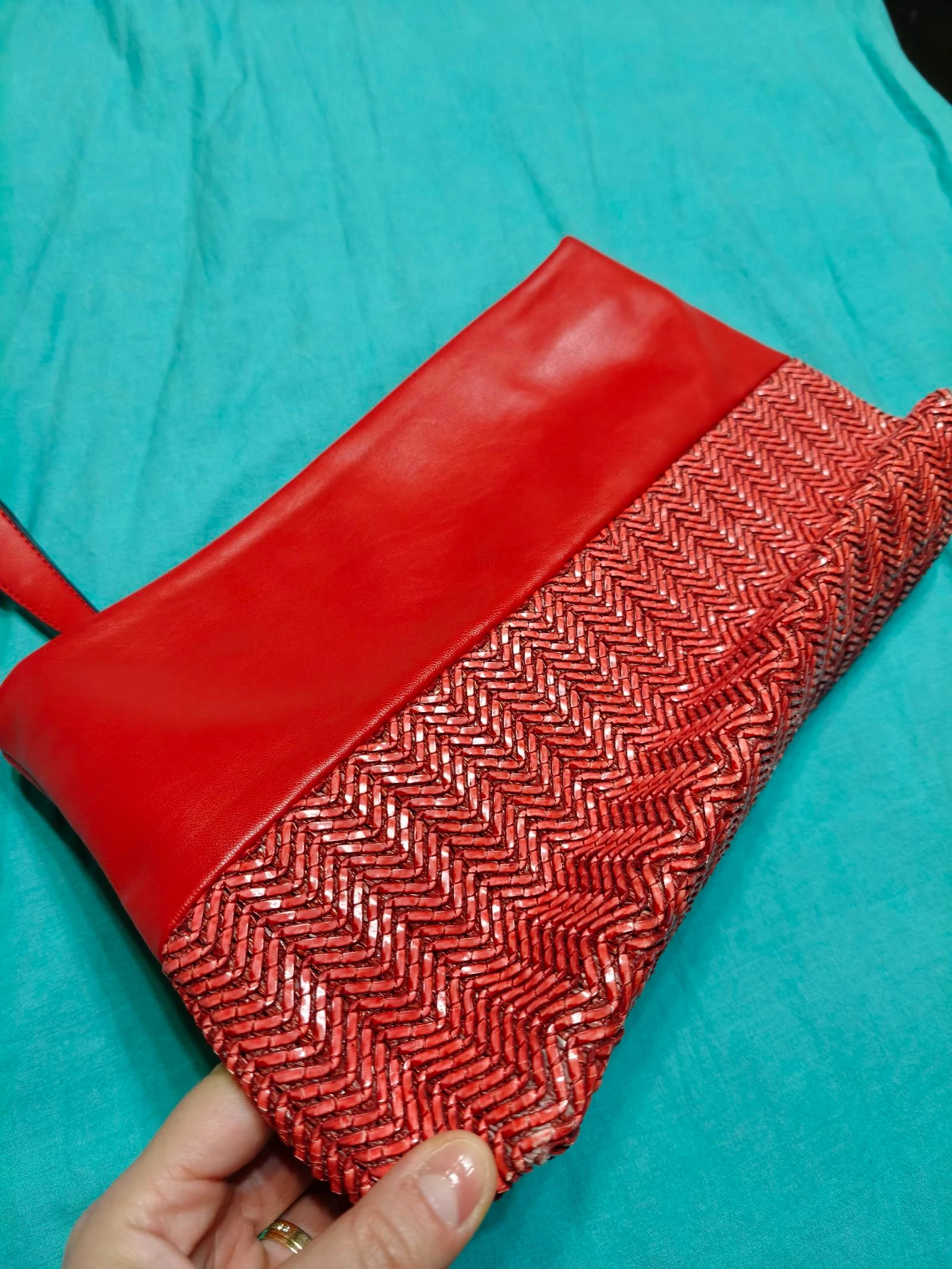 Bolso Paco Martínez Rojo (37x24x8) / Pochette Paco Martínez Rouge – photo 4